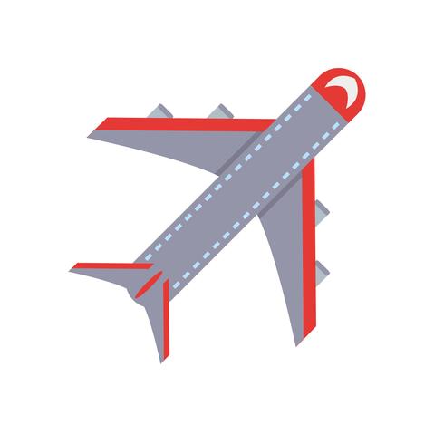 Vector icono de avión