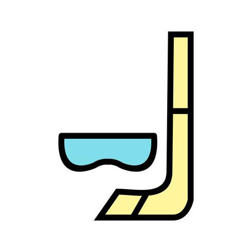 Snorkel Icon Vector Illustration