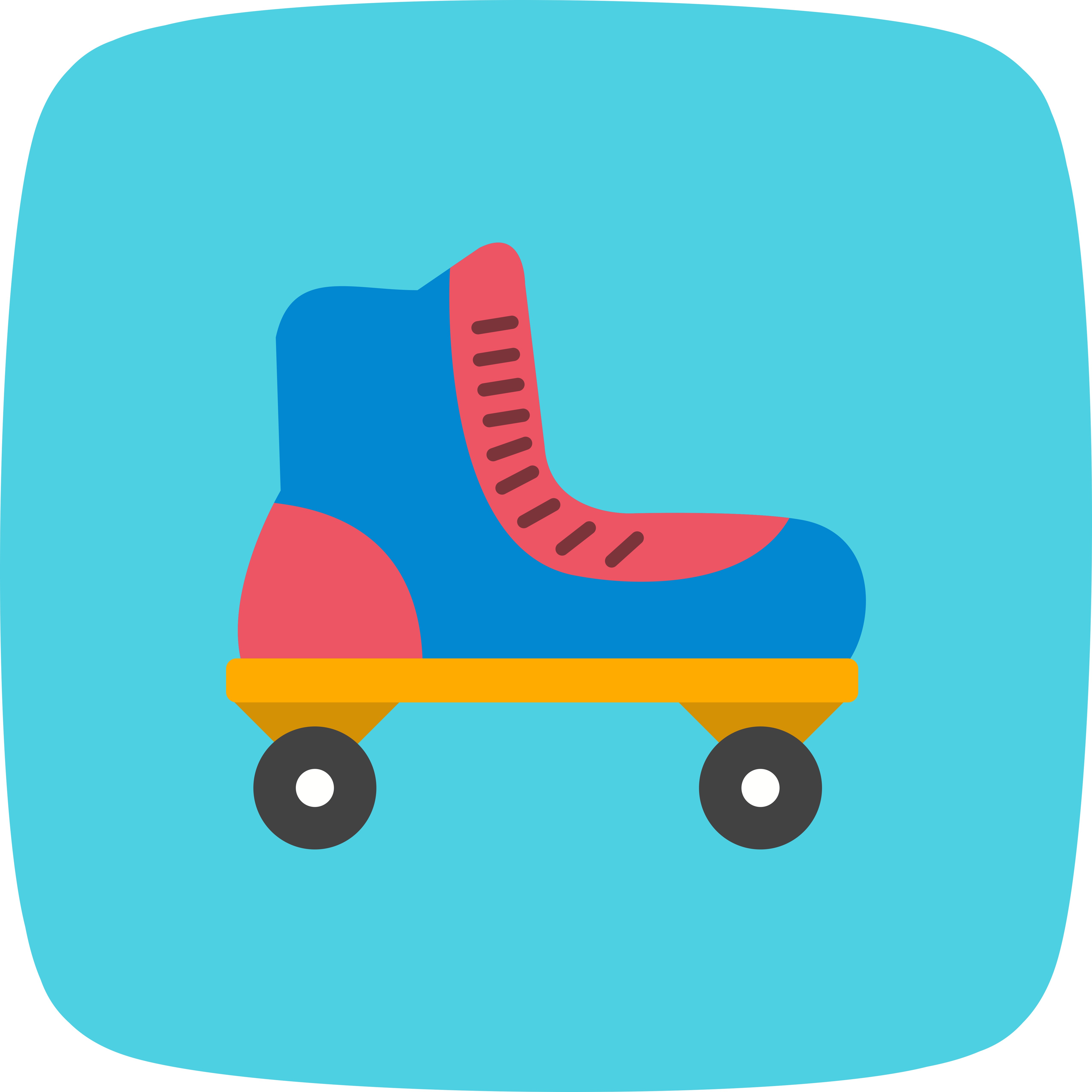 Roller Skate Icon Vector Illustration 423048 - Download Free Vectors