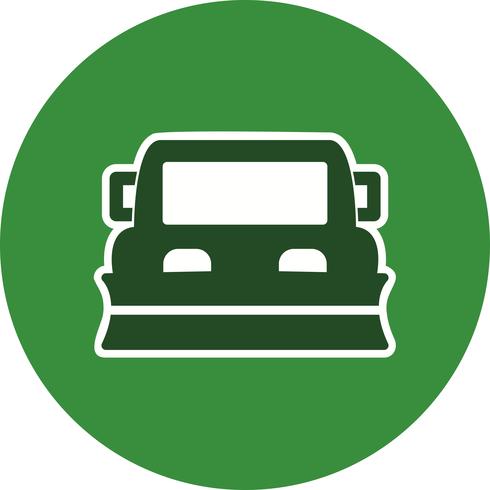 Vector Snowplow Icon