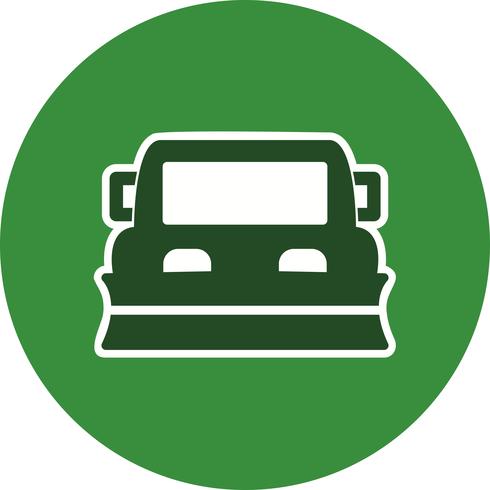 Vector Snowplow Icon