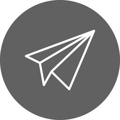 Paper Plane Icon Vector Illustration