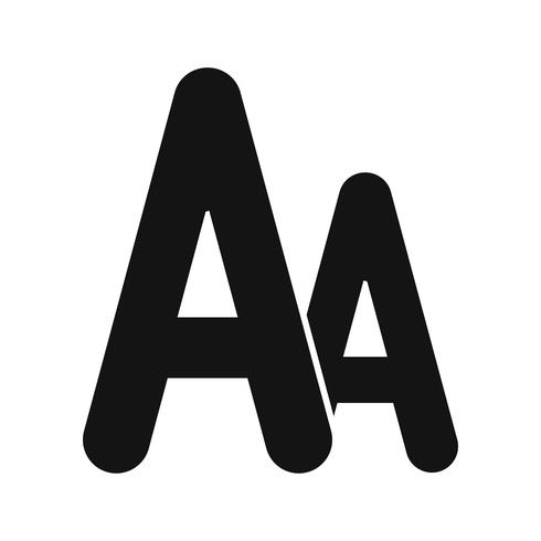 Vector Font Icon