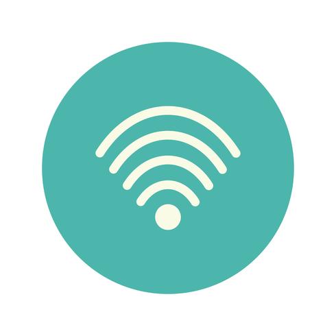 Icono de vector wifi