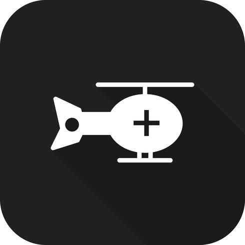 Vector icono de helicóptero