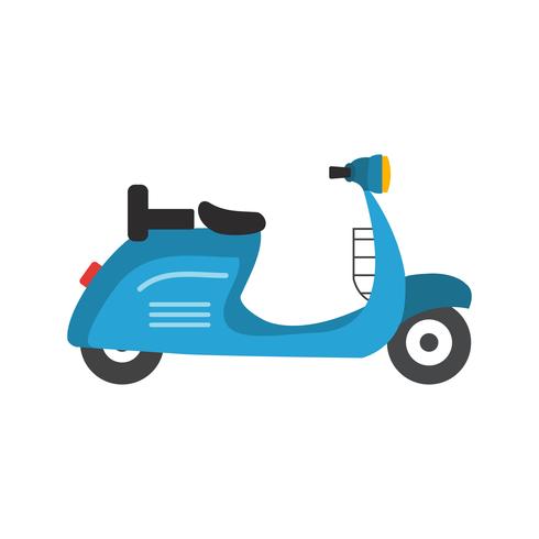 icono de vector vespa