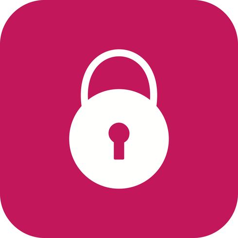 Padlock Icon Vector Illustration