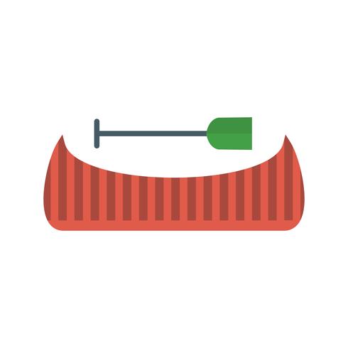 Vector Canoe Icon