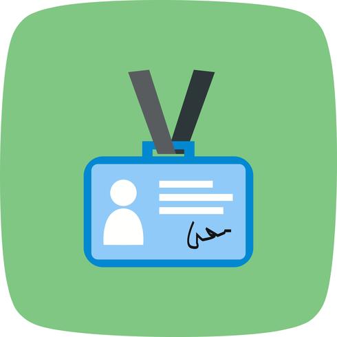 Vector Identity Card Icon