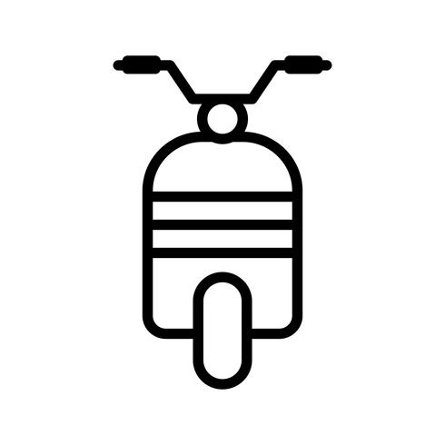 Vector Scooter Icon