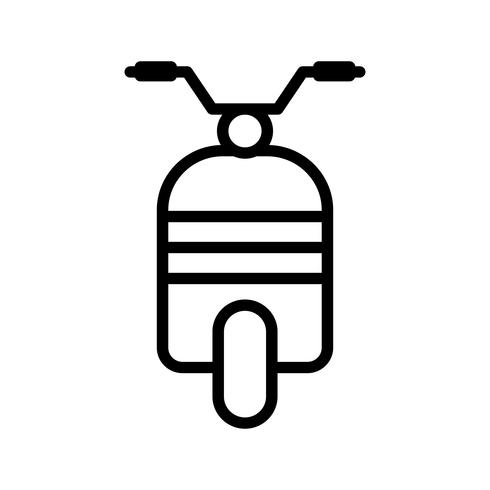 Vector Scooter Icon