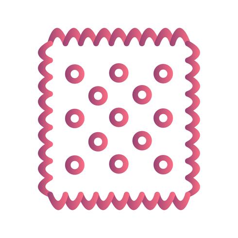 Vector Biscuit Icon