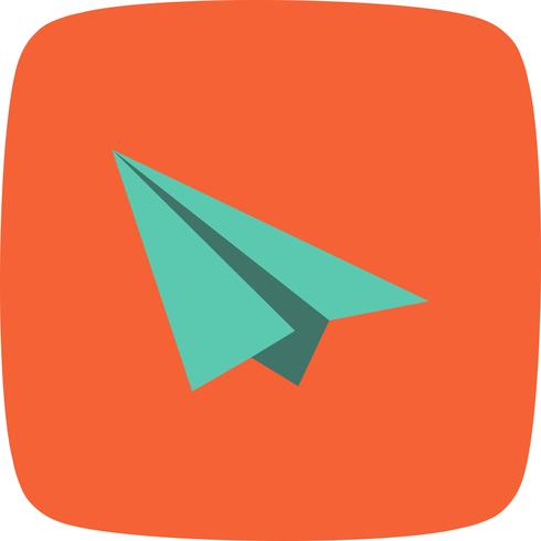 Paper Plane Icon Vector Illustration