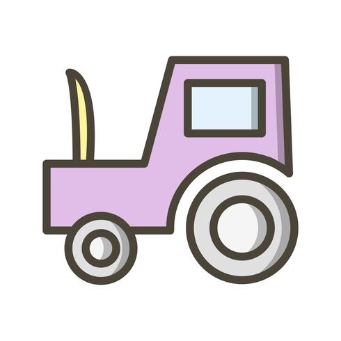 Vector Tractor Icon
