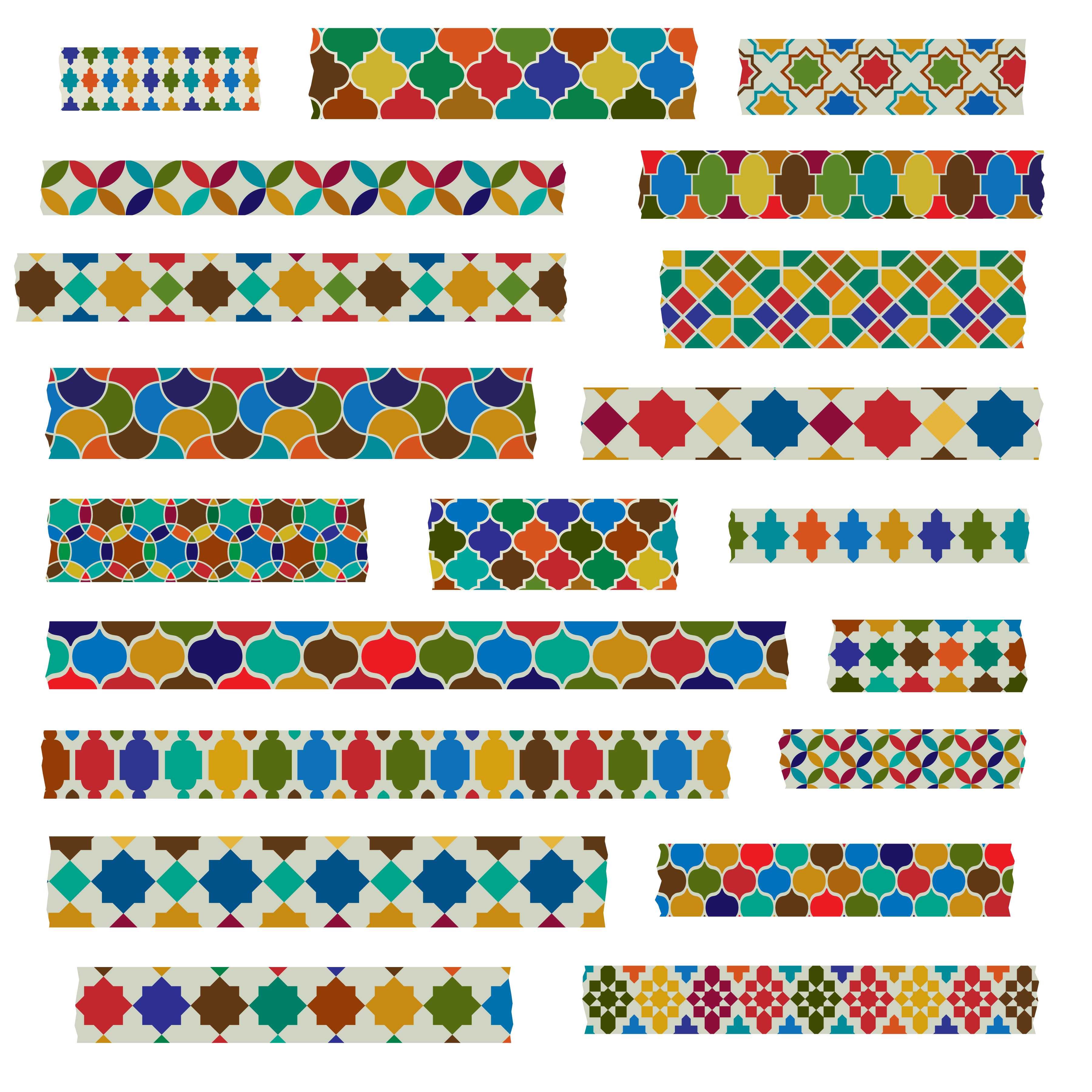 Cinta Washi con dise/ño de dinosaurios