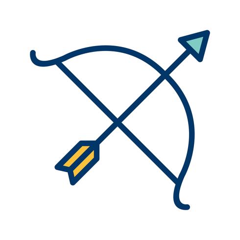 Bow Icon Vector Illustration