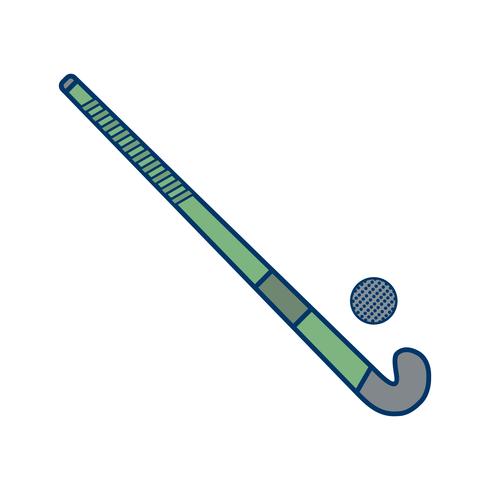 Icono de hockey ilustración vectorial vector