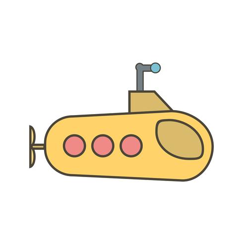 Vector Submarine Icon