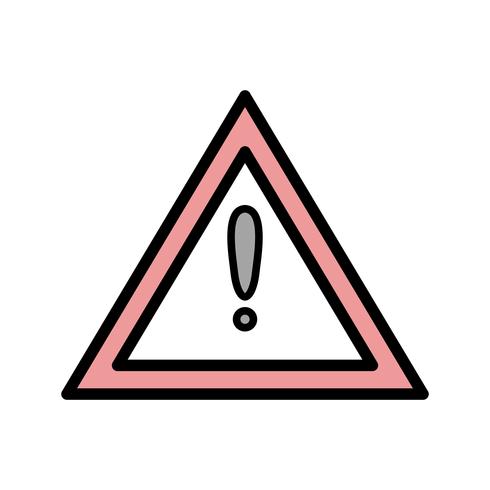 Vector Other dangers Road Sign Icon