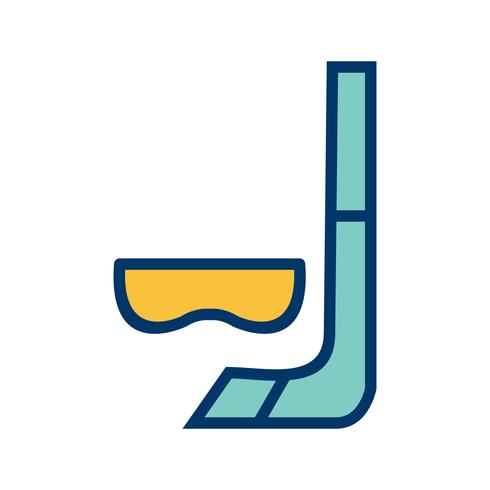 Snorkel Icon Vector Illustration