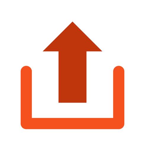 Upload Icon Vector Illustration