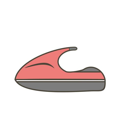Icono de Vector Jet Ski
