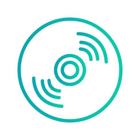 Compact Disk Icon Vector Illustration - Download Free Vectors, Clipart