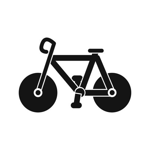 Vector icono de bicicleta
