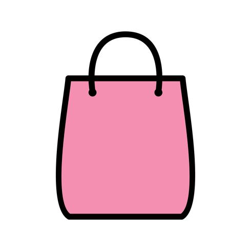 Shopping Bag Icon Vector Illustration