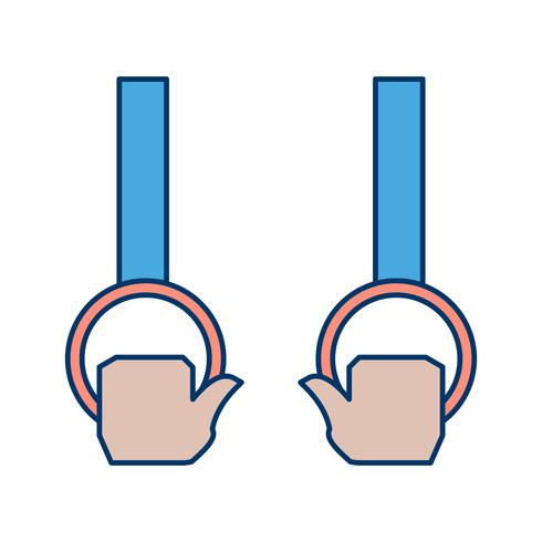 Gymnastics Icon Vector Illustration