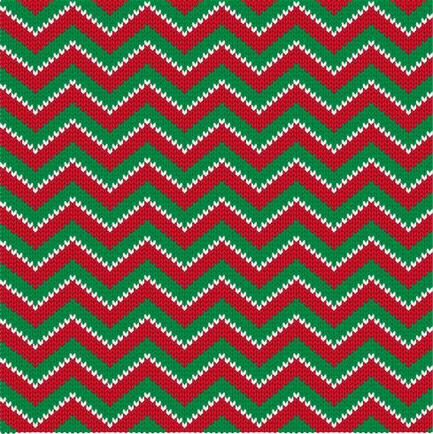 knit zig zag stripe vector