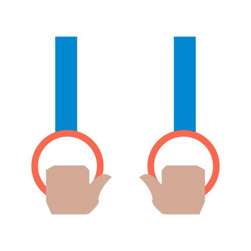 Gymnastics Icon Vector Illustration