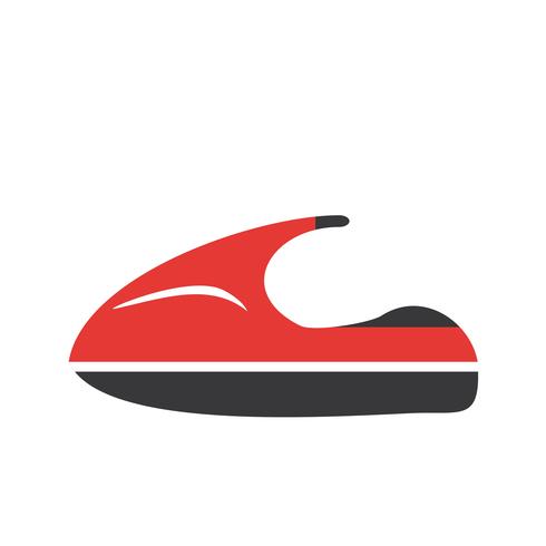 Icono de Vector Jet Ski