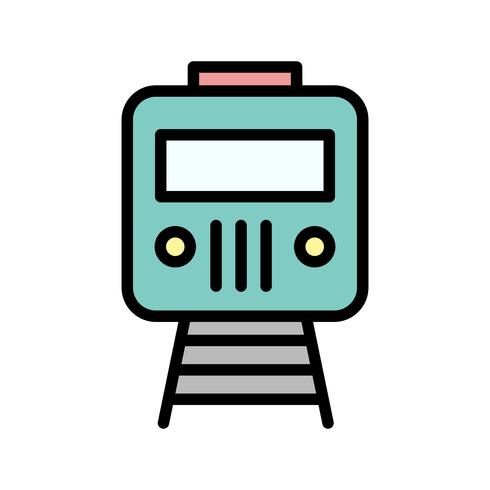 Vector icono de tren