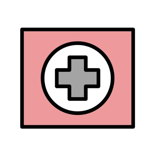 Vector Hospiatal Road Sign Icon