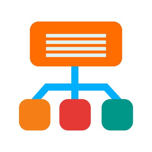 icono de sitemap vector