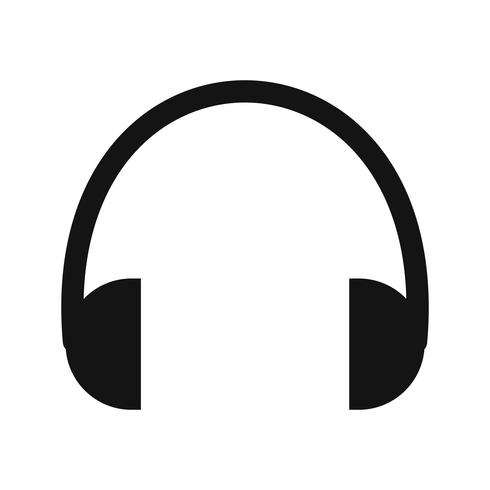 Headphones Icon Vector Illustration