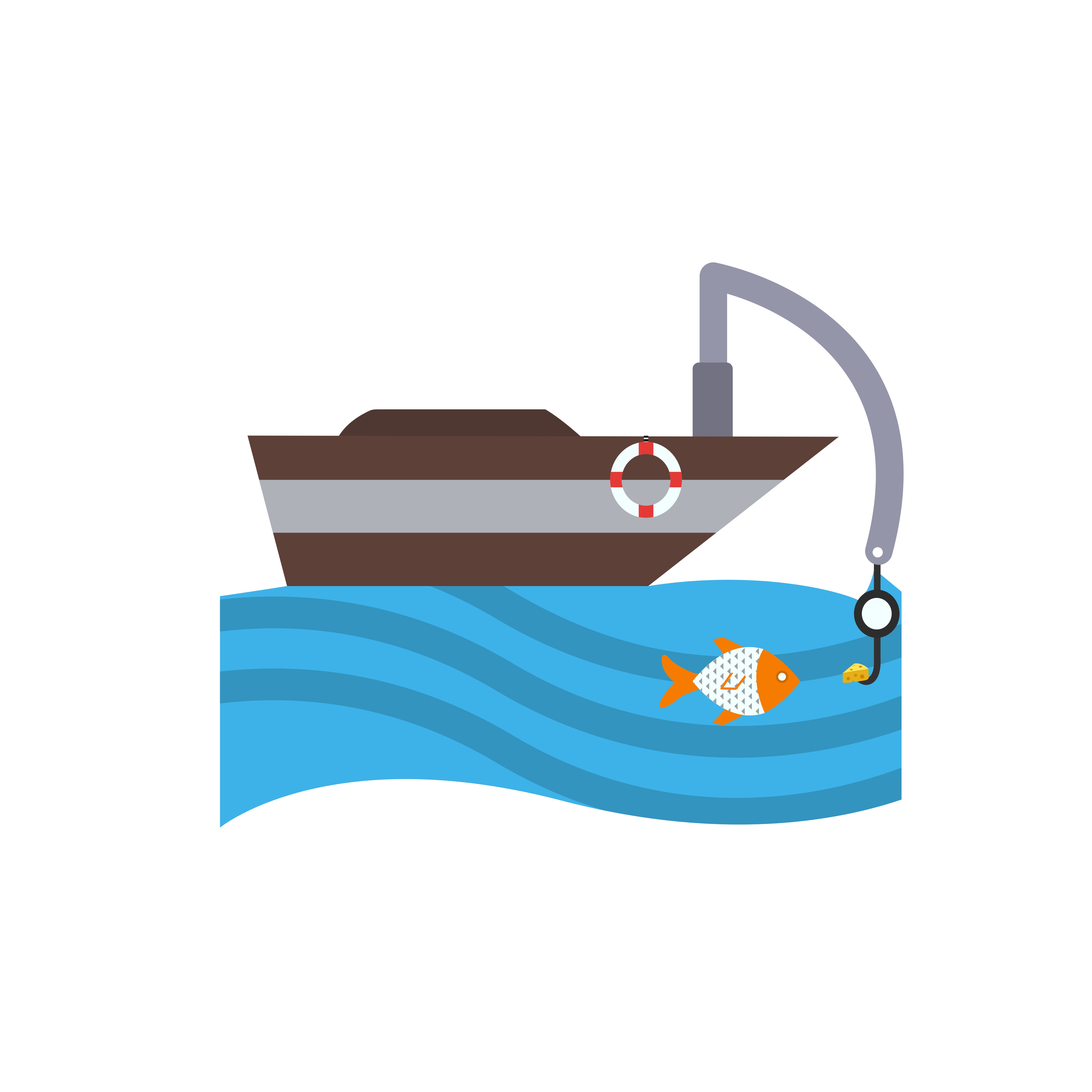Download Vector Fishing Boat Icon - Download Free Vectors, Clipart ...