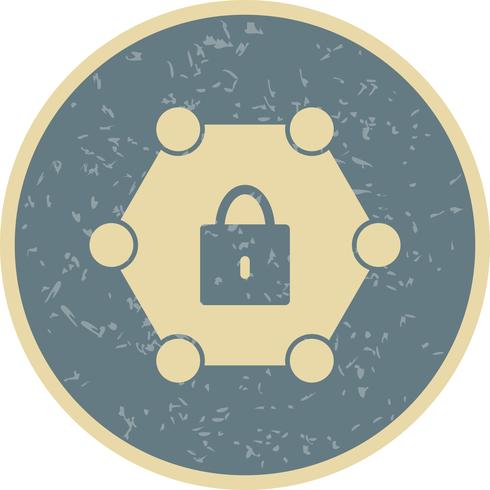 Vector Protected Network Icon