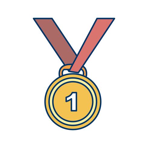 Medal Icon Vector Illustration