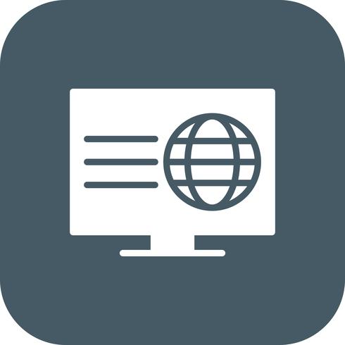 Vector Webpage Icon