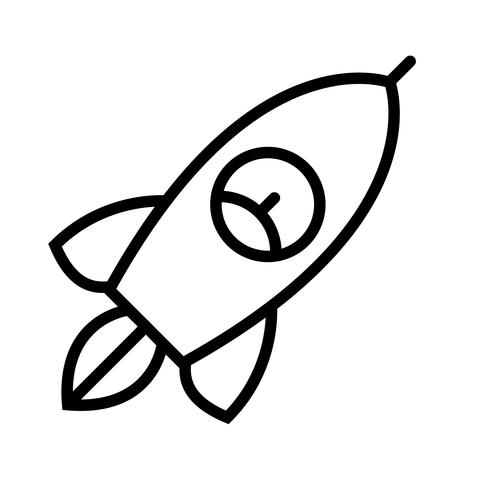 Vector Rocket Icon