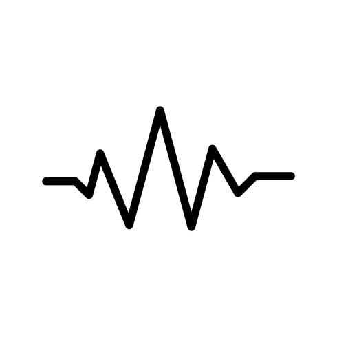 Sound Beats Icon Vector Illustration