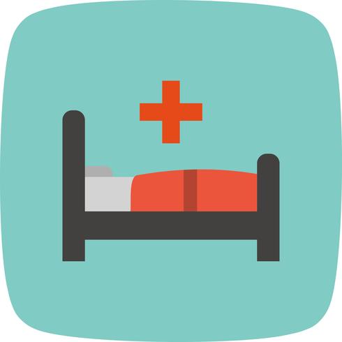 Vector icono de cama