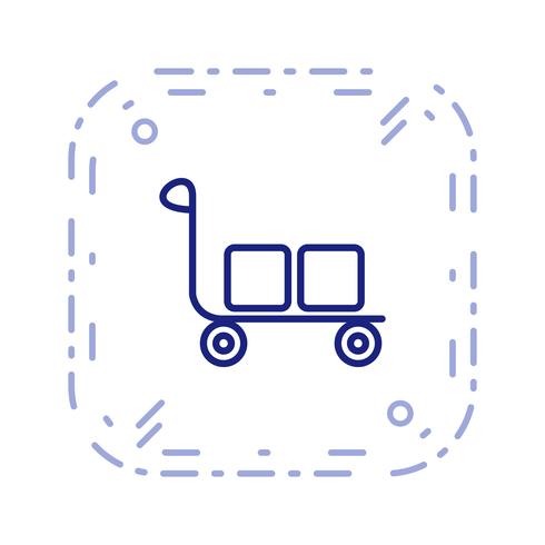 Vector Trolley Icon