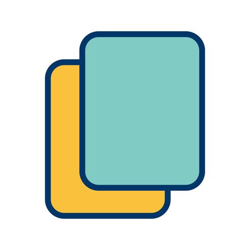 Copy Icon Vector Illustration