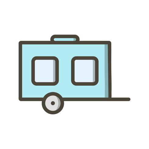 Vector Wagon Icon