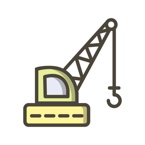 Vector Crane Icon