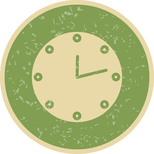 Vector icono de reloj