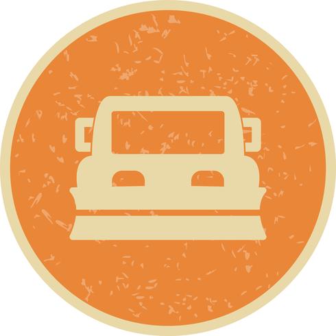 Vector Snowplow Icon